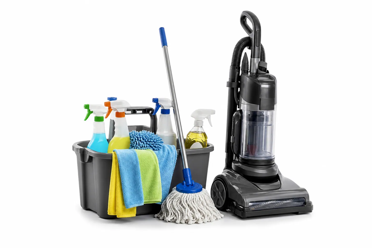 Smartphone showing an Acme Cleaning flat-rate price quote